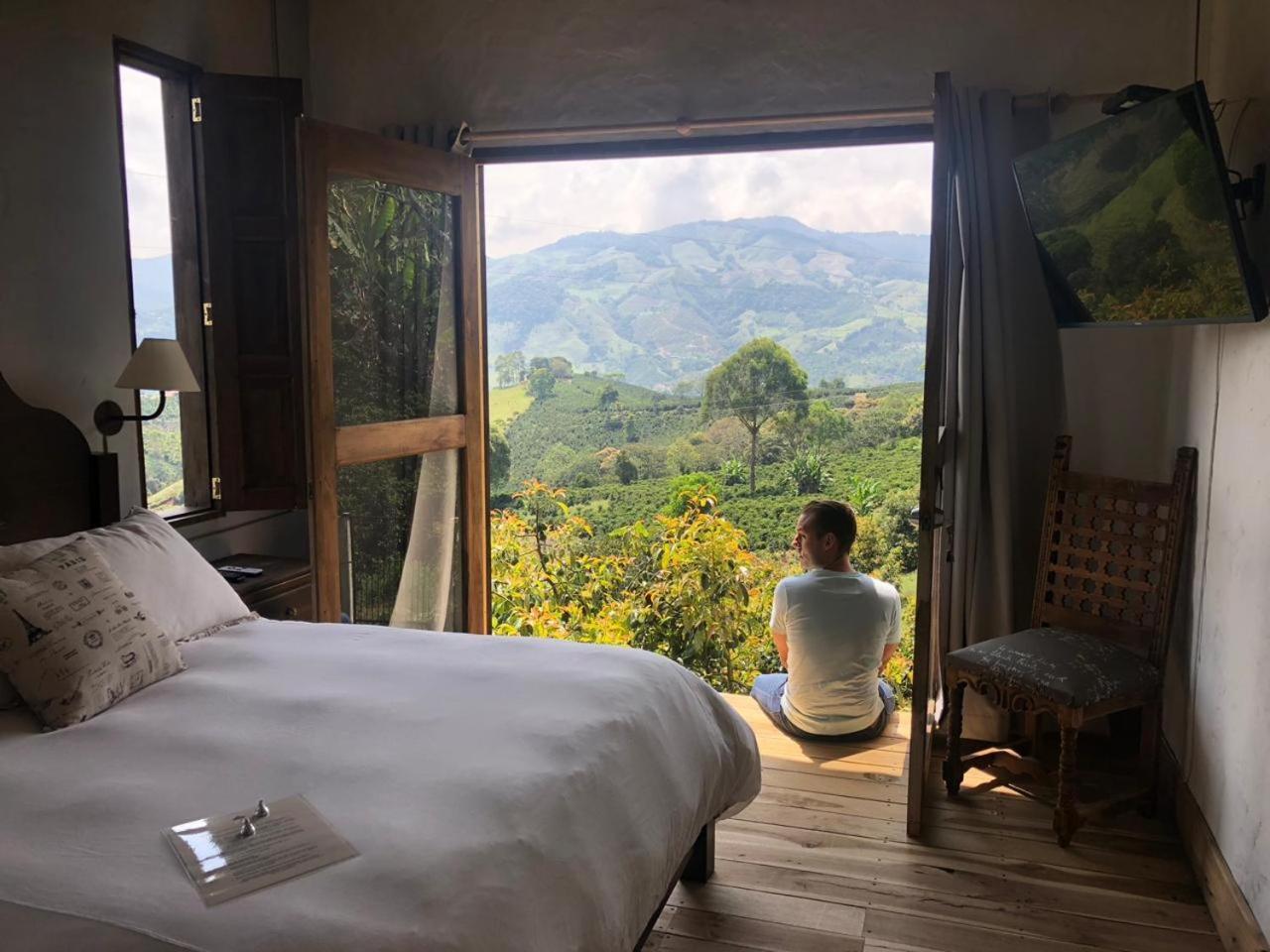 Casa Santamaria Hotel Campestre 헤리코 외부 사진